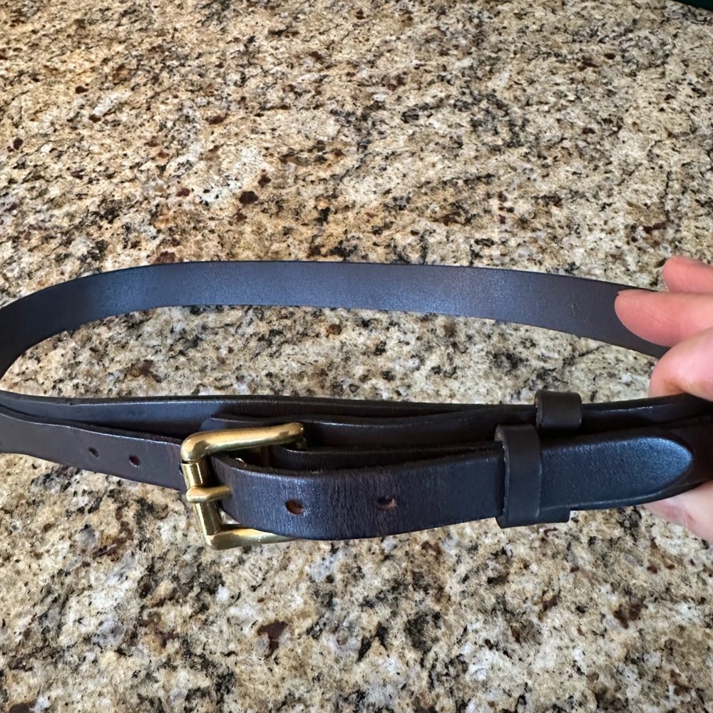 Filson bridle leather Ranger belt size 38